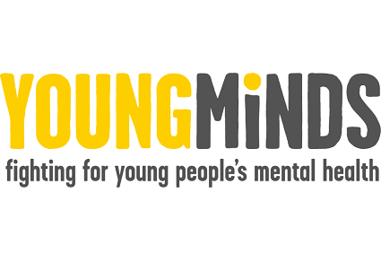 The logo for Young Minds. The word 'Young' is written in yellow, and 'Minds' is written in black, though the tittle on the I is in yellow.